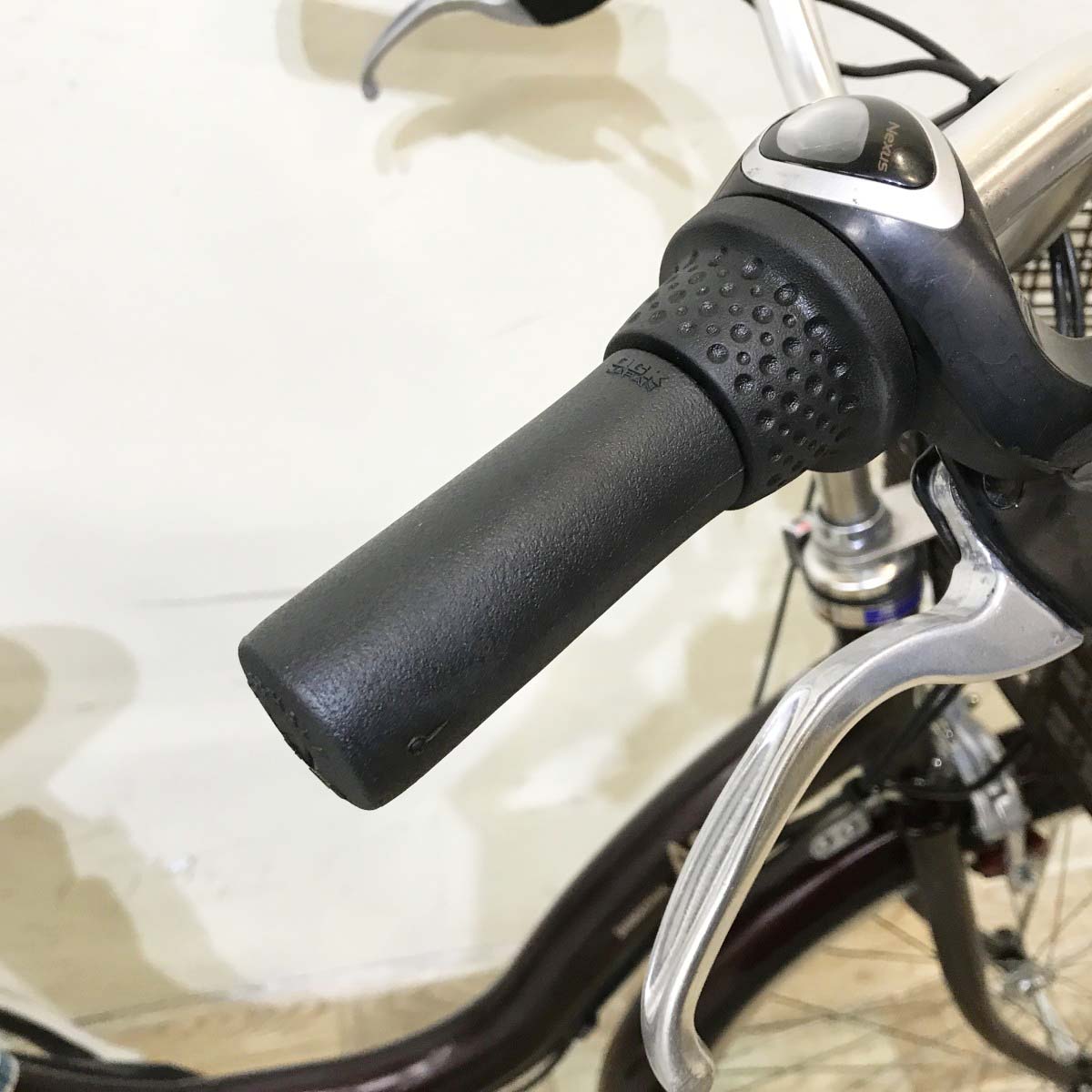 中古電動自転車 ブリヂストン アシスタベーシック ブラウン 24インチ KI108