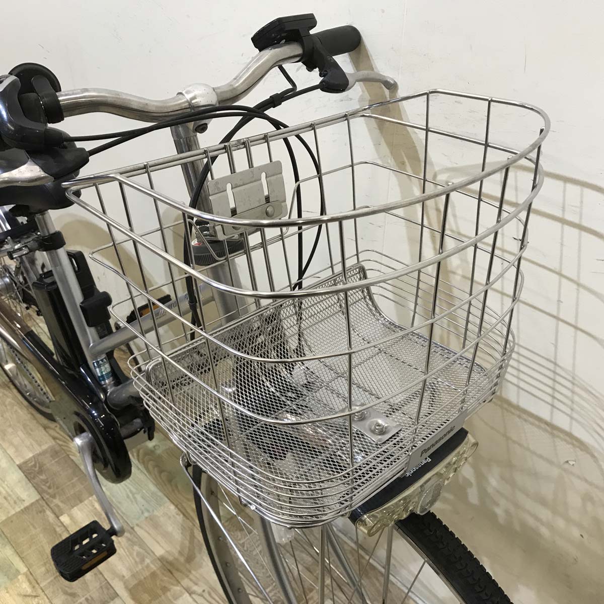 中古電動自転車 パナソニック ビビ DX シティ シルバー 27インチ KZ052 