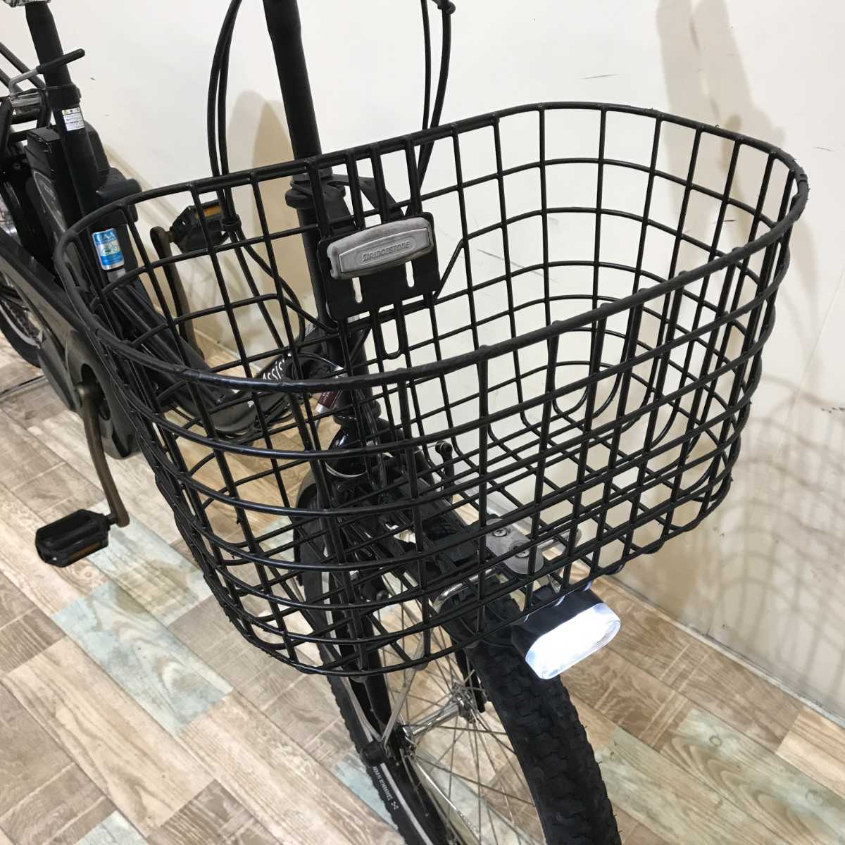 ブリヂストン アシスタ ベーシック ミニ ブラック 前20×後18インチ KQ029 【中古車】