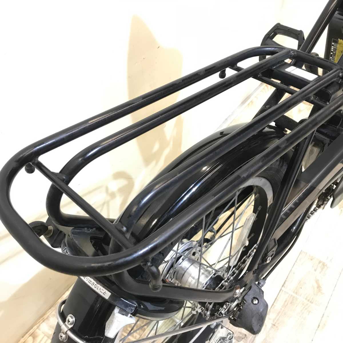 ブリヂストン アシスタ ベーシック ミニ ブラック 前20×後18インチ KQ029 【中古車】