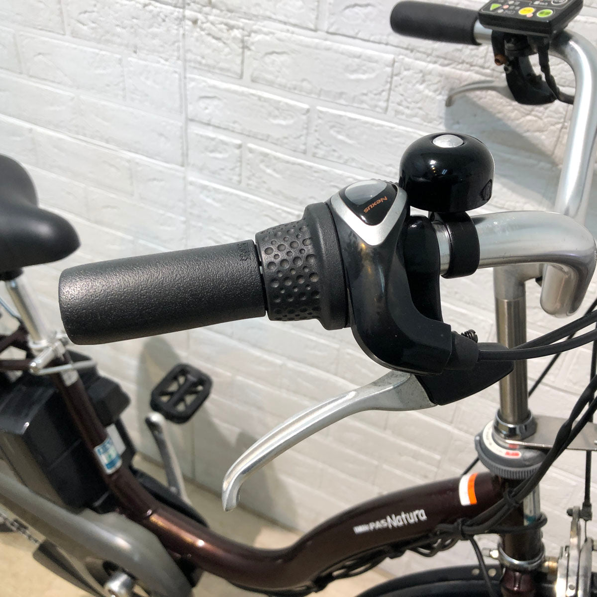 中古電動自転車 ヤマハ PAS ナチュラ M ブラウン 26インチ YX134 – e