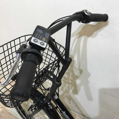 ブリヂストン アシスタ ベーシック ミニ ブラック 前20×後18インチ KQ029 【中古車】