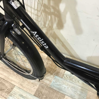ブリヂストン アシスタ ベーシック ミニ ブラック 前20×後18インチ KQ029 【中古車】