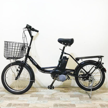 ブリヂストン アシスタ ベーシック ミニ ブラック 前20×後18インチ KQ029 【中古車】