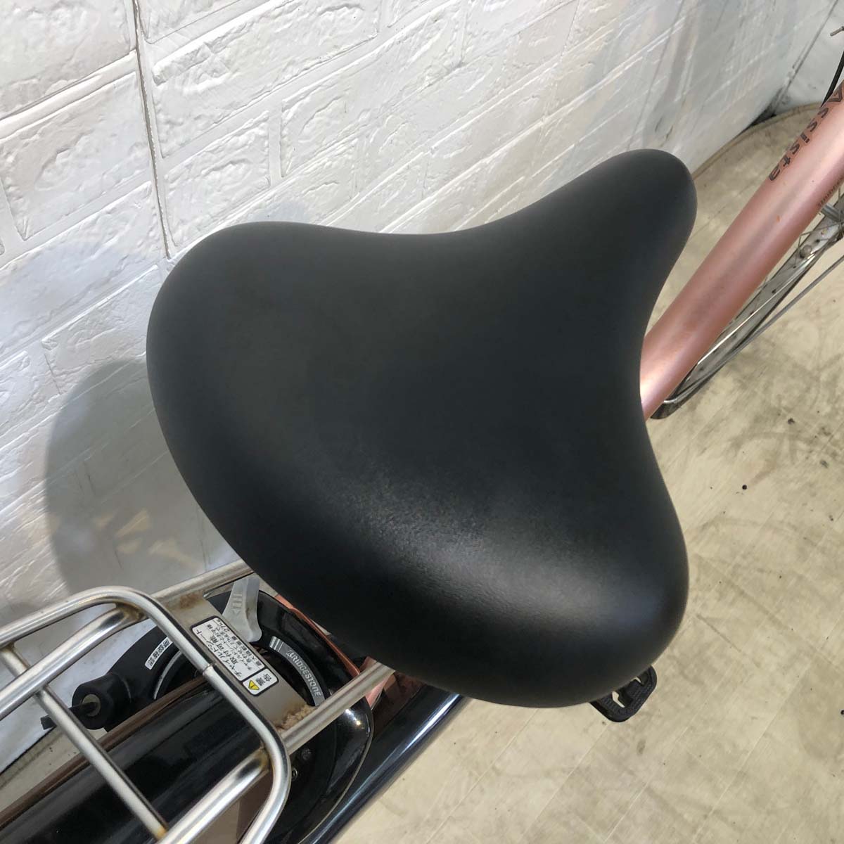 中古電動自転車 ブリヂストン アシスタ DX ピンク 26インチ YF053 