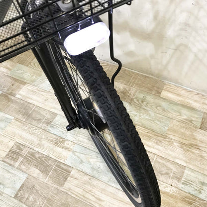 ブリヂストン ステップクルーズe（デュアルドライブ） カーキ 26インチ KI110 【中古車】