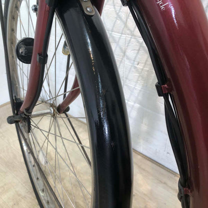 新品バッテリー ブリヂストン ボーテ e レッド 26インチ YF054 【中古車】