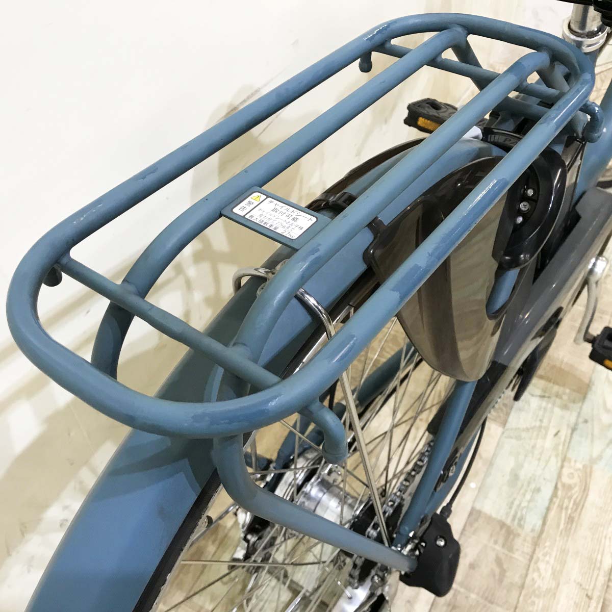 中古電動自転車 ヤマハ PAS ナチュラDX ブルー 26インチ KI111
