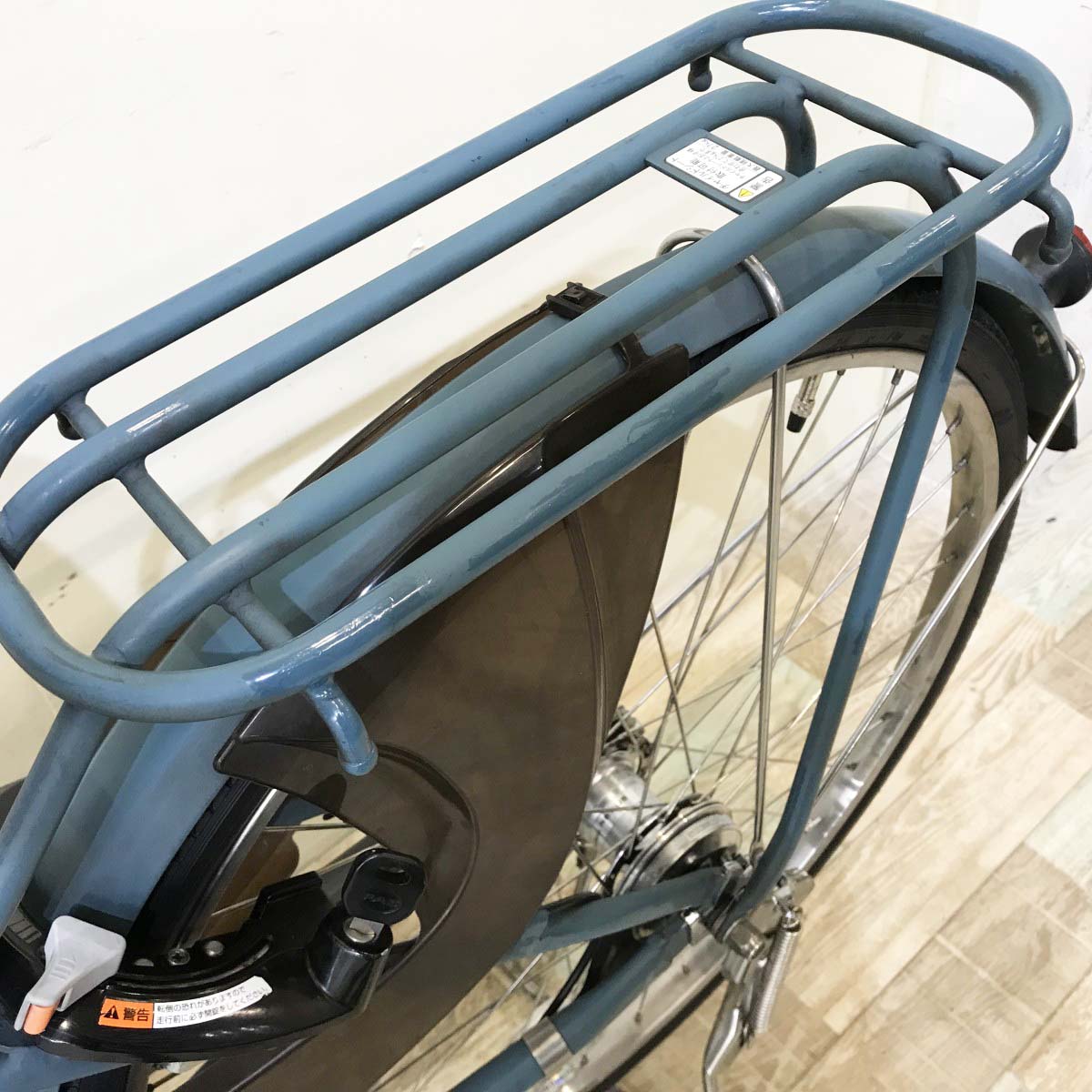 中古電動自転車 ヤマハ PAS ナチュラDX ブルー 26インチ KI111