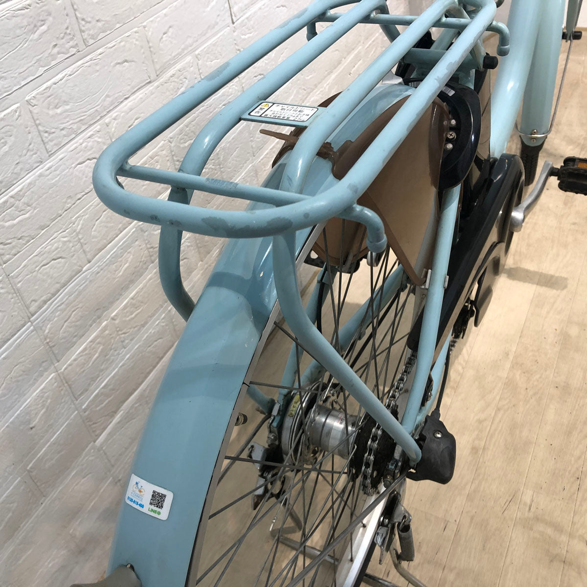 ブリヂストン アシスタ ベーシック ブルー 26インチ YT054 【中古車】