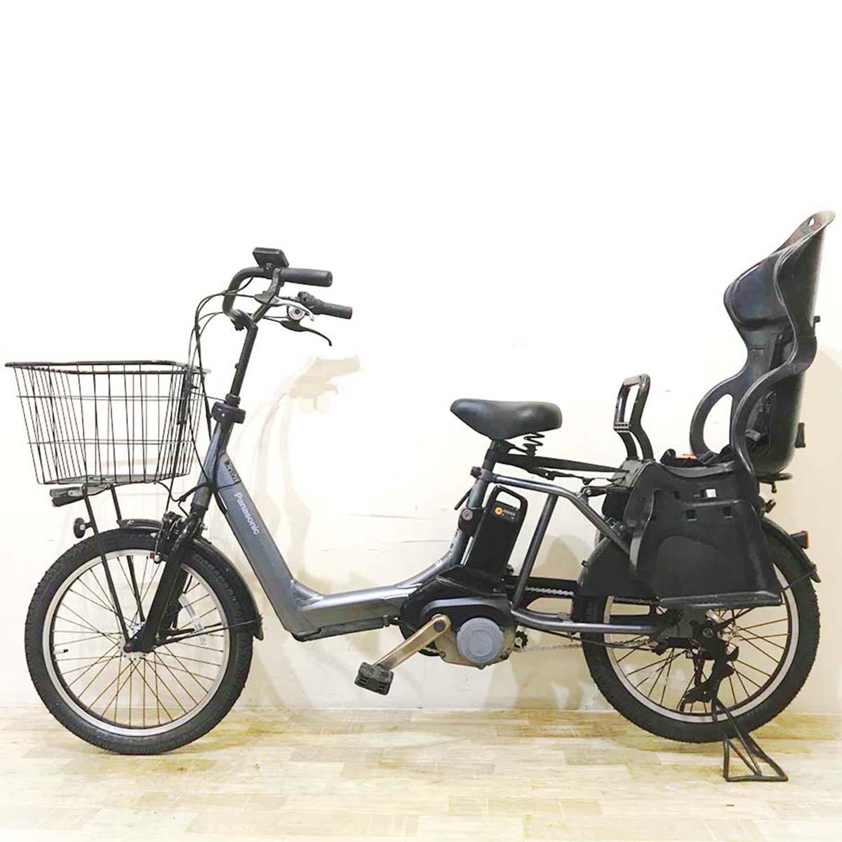 中古電動自転車 パナソニック ギュット アニーズ グレー 20インチ KE062