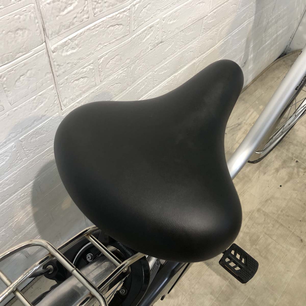 中古電動自転車 パナソニック ビビ TX シルバー 26インチ YF056