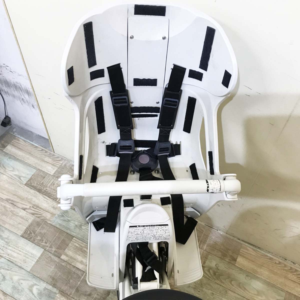 中古電動自転車 ブリヂストン ビッケモブdd  ホワイト 24×20インチ KI112