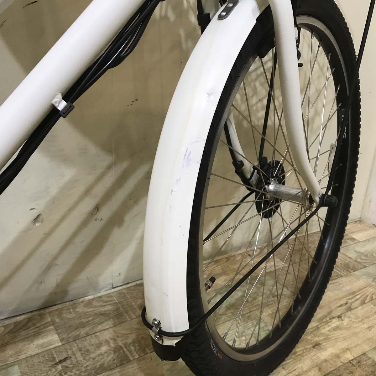 中古電動自転車 ブリヂストン HYDEE 2 ハイディ ツー ホワイト 26インチ KE063