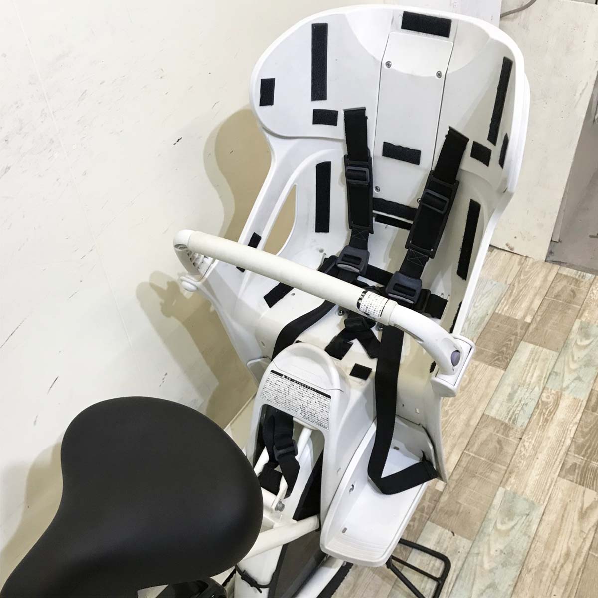 中古電動自転車 ブリヂストン ビッケモブdd  ホワイト 24×20インチ KI112