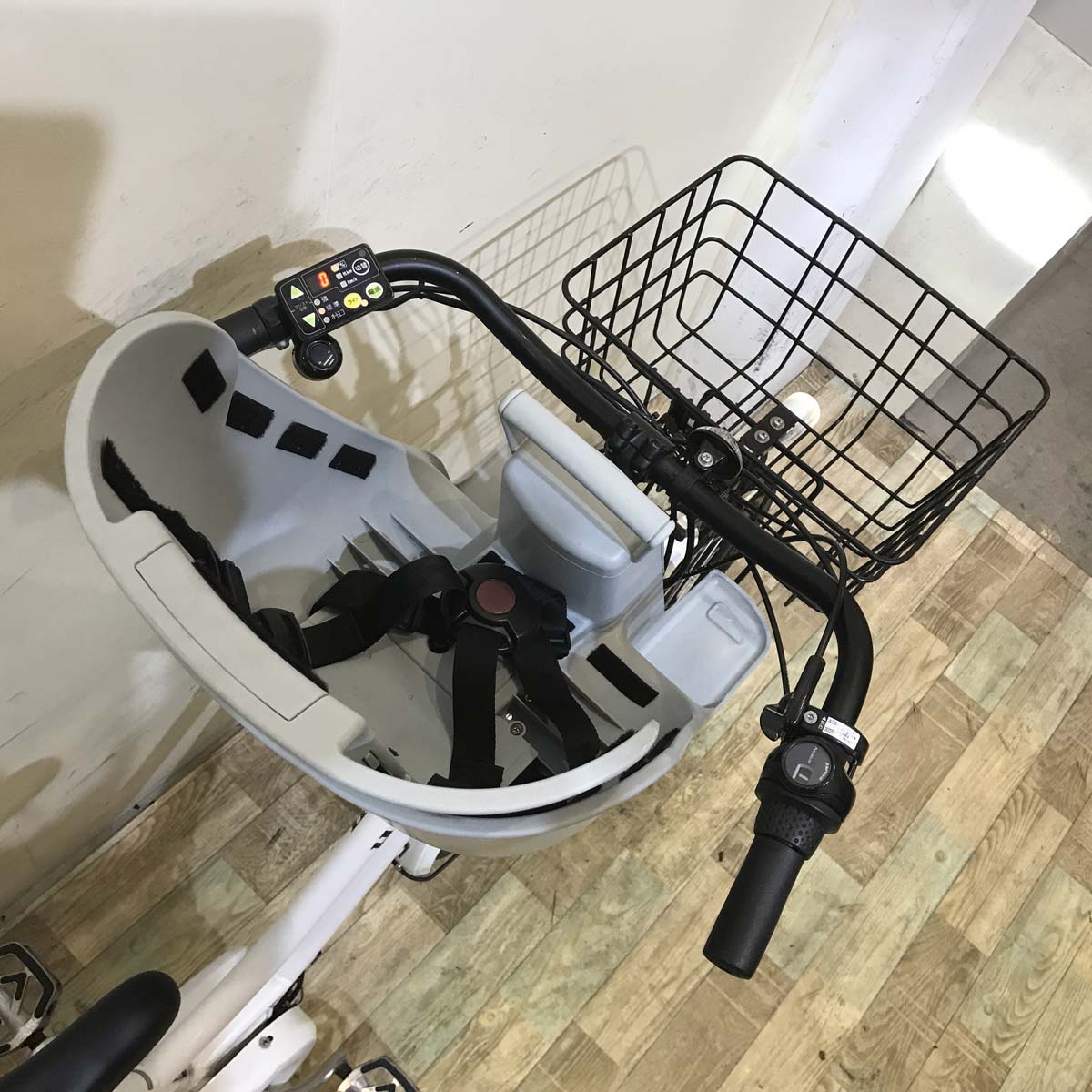 中古電動自転車 ブリヂストン HYDEE 2 ハイディ ツー ホワイト 26インチ KE063