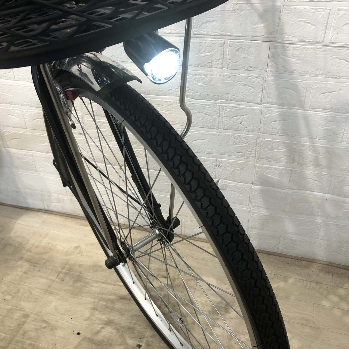 中古電動自転車 ヤマハ PAS Cheer パス チア ブラック 26インチ YF057  