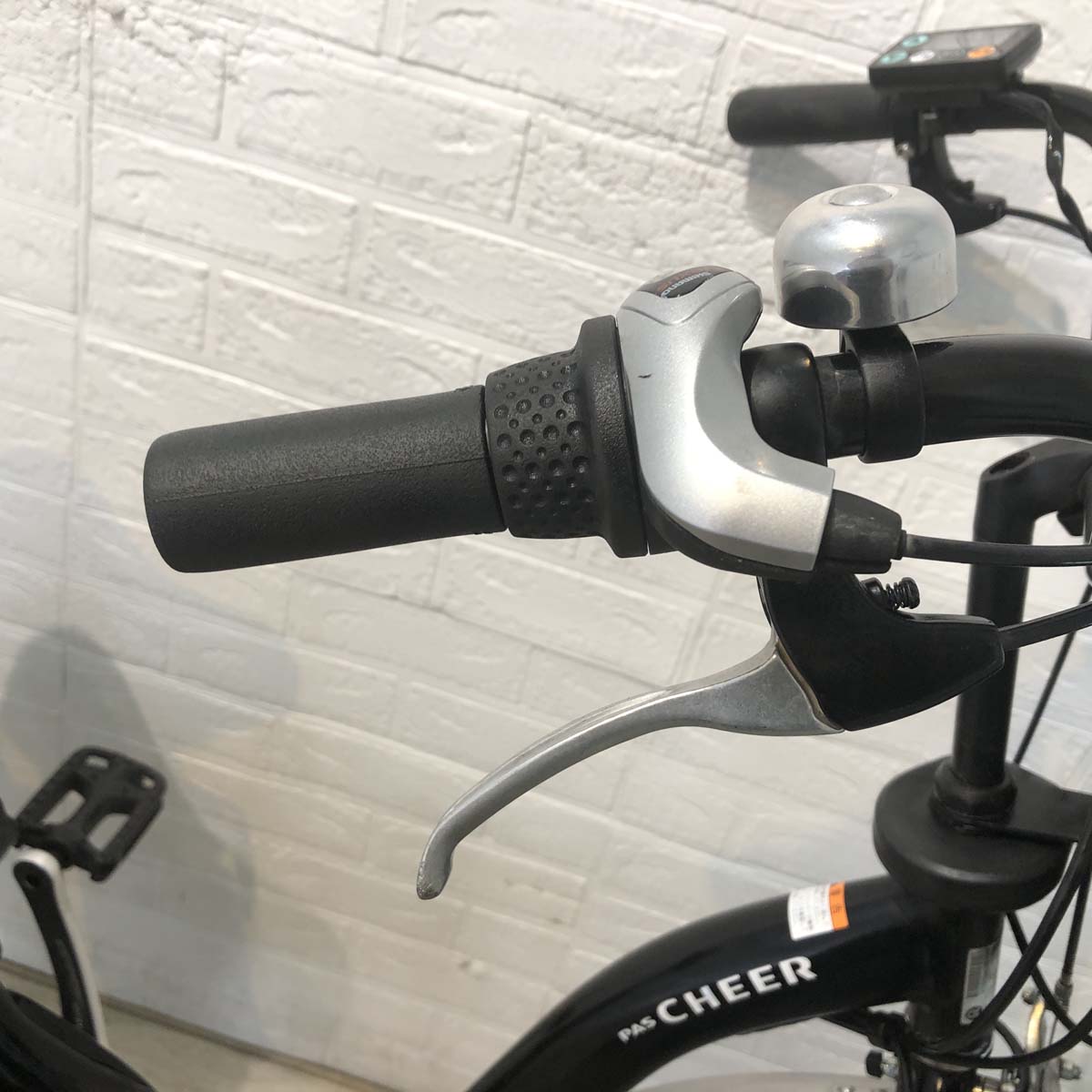 中古電動自転車 ヤマハ PAS Cheer パス チア ブラック 26インチ YF057  