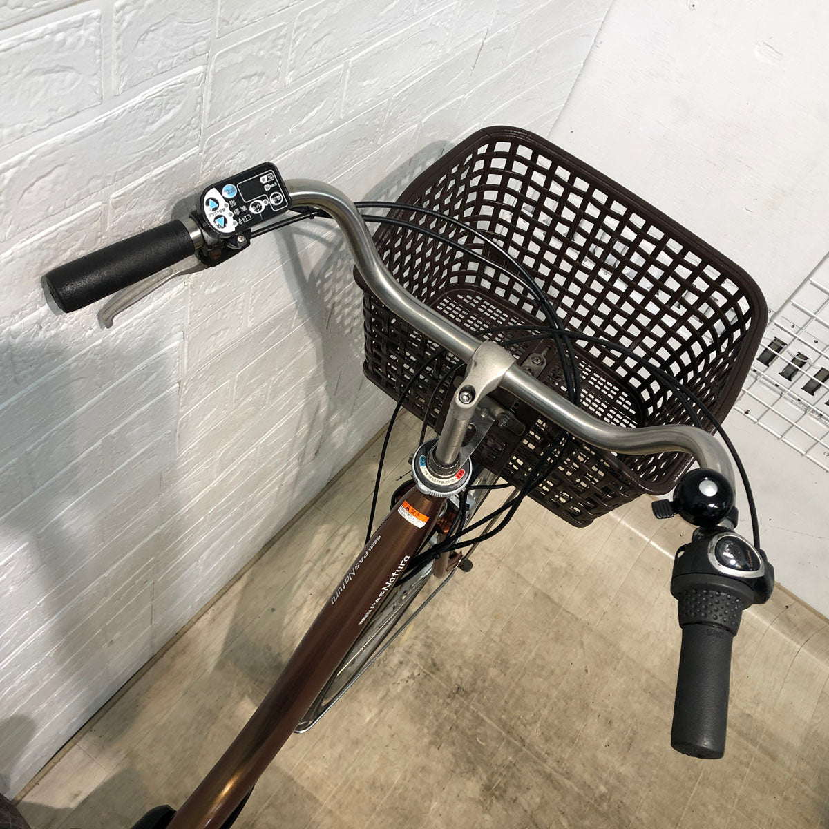 中古電動自転車 ヤマハ PAS ナチュラ M DX ガーネットオレンジ 26インチ YA002