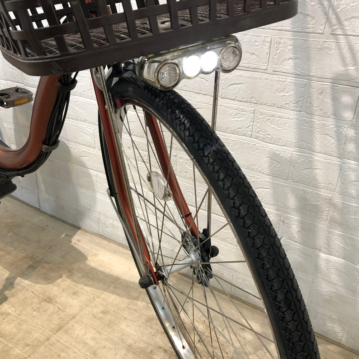 ヤマハ PAS ナチュラ M DX ガーネットオレンジ 26インチ YA002 【中古車】