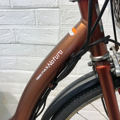 ヤマハ PAS ナチュラ M DX ガーネットオレンジ 26インチ YA002 【中古車】