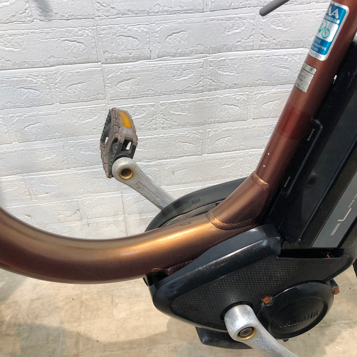 中古電動自転車 ヤマハ PAS ナチュラ M DX ガーネットオレンジ 26インチ YA002