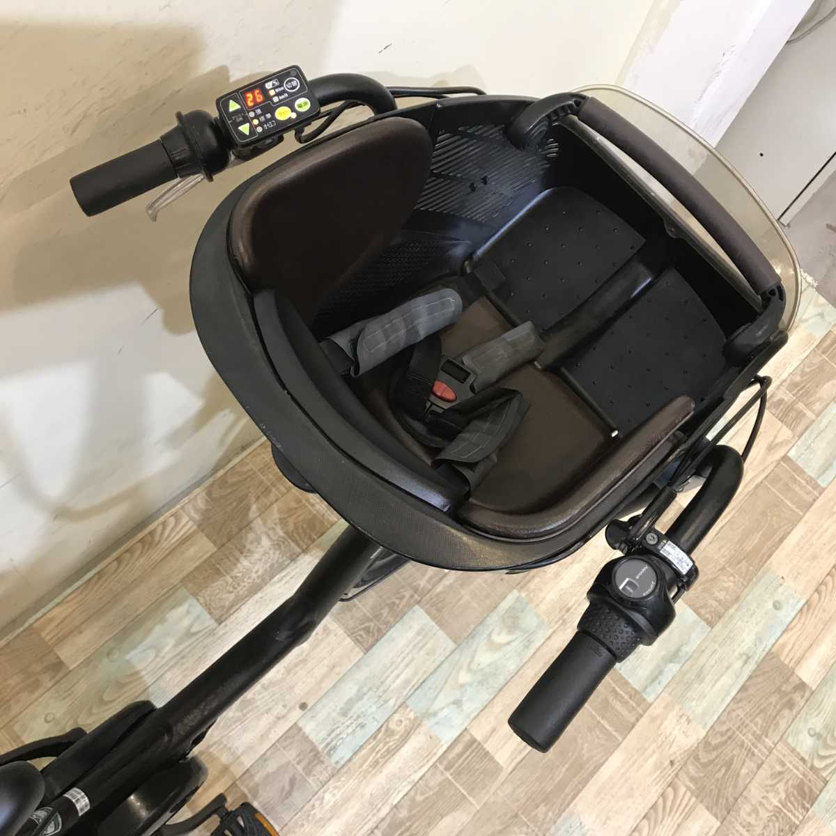 ヤマハ PAS Kiss mini パス キッス ミニ ブラウン 20インチ KQ035【中古車】