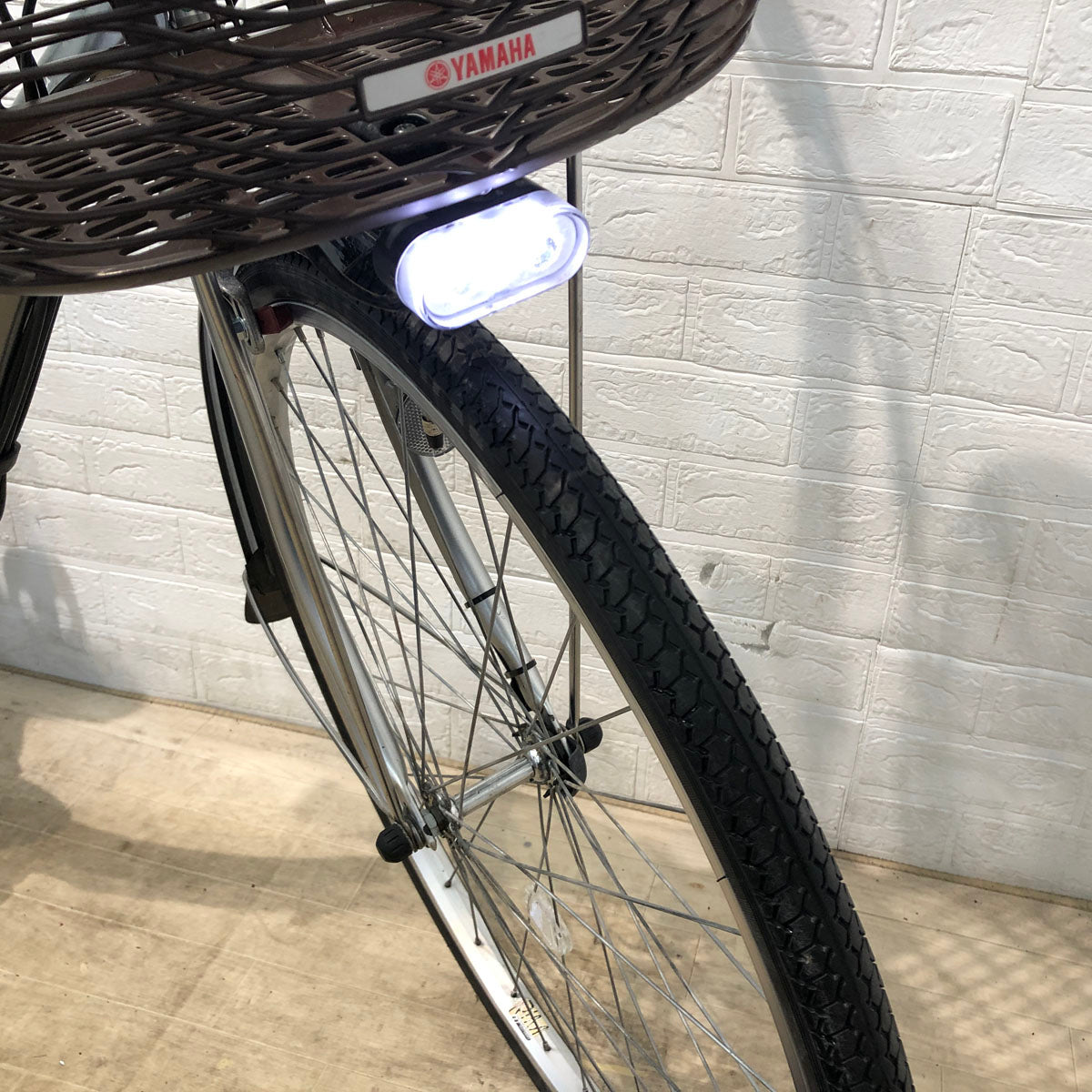 中古電動自転車 ヤマハ PAS ナチュラ XM シルバー 26インチ YA003