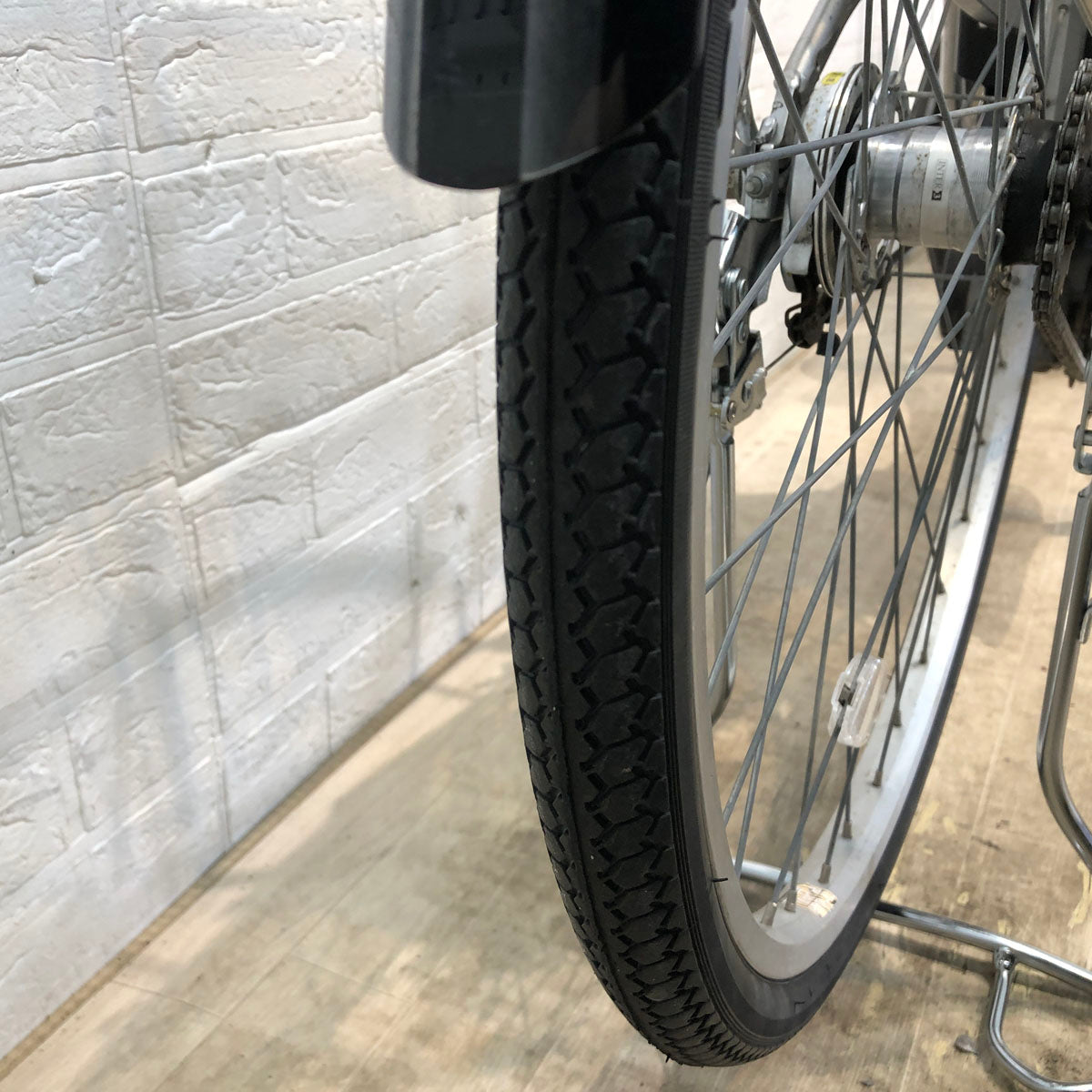 中古電動自転車 ヤマハ PAS ナチュラ XM シルバー 26インチ YA003