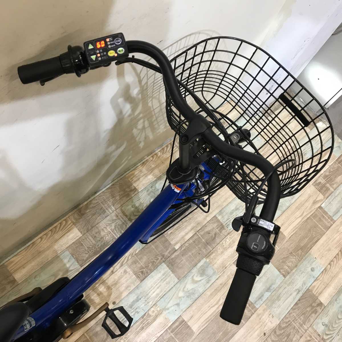 要整備　ヤマハ　PAS  babbyブルー ヤマハ PAS Babby un PA20BXLR 2019年モデル [パウダーブルー2] + 専用