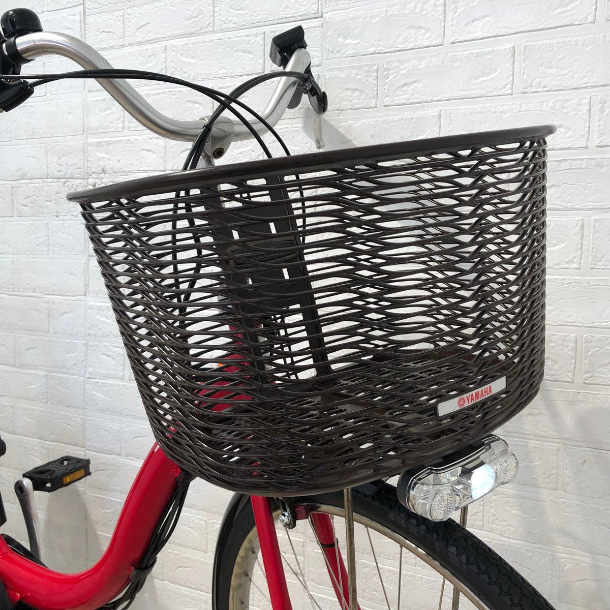 中古電動自転車 ヤマハ PAS ナチュラ XL レッド 26インチ YA004