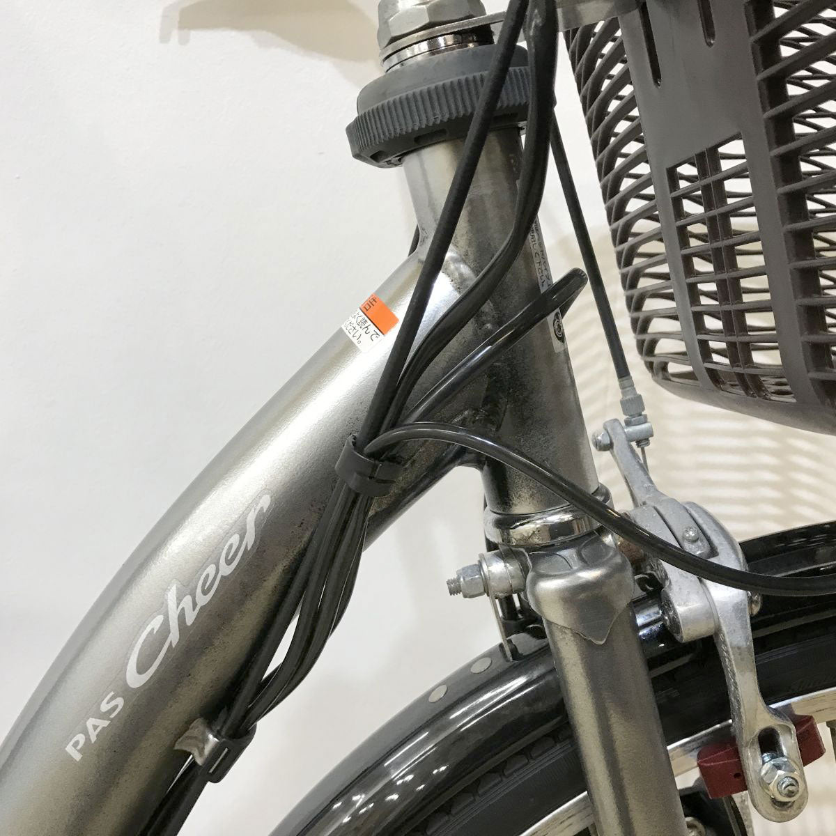 中古電動自転車 ヤマハ PAS チア シルバー 24インチ KJ004