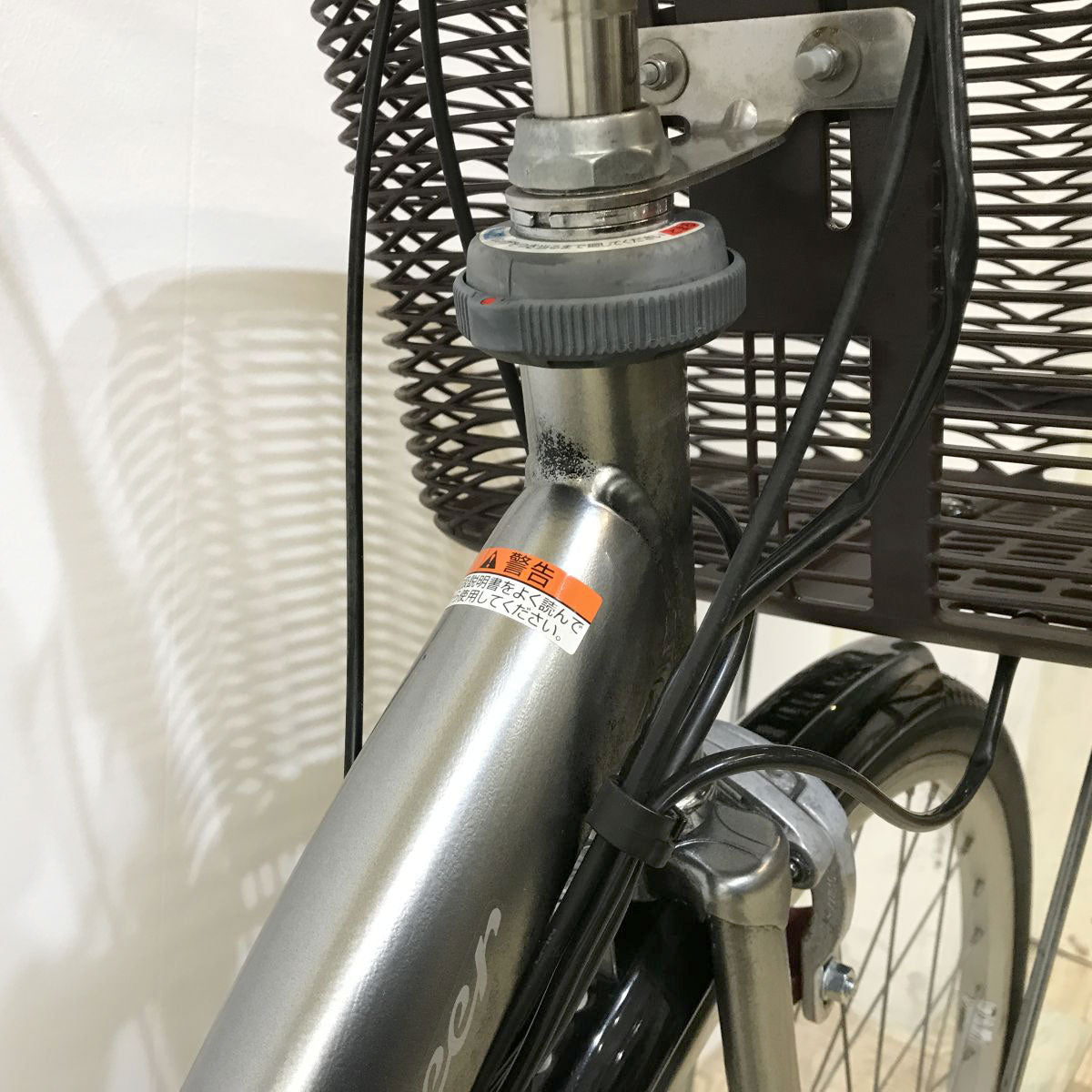 中古電動自転車 ヤマハ PAS チア シルバー 24インチ KJ004