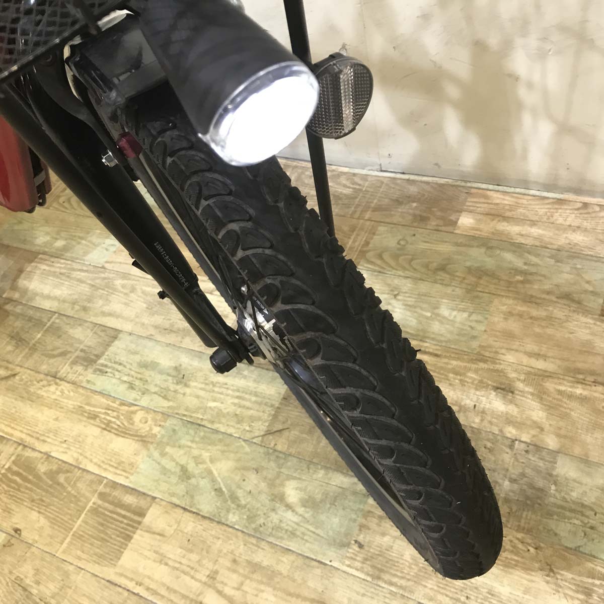 中古電動自転車 パナソニック ギュット アニーズ レッド 20インチ KE067