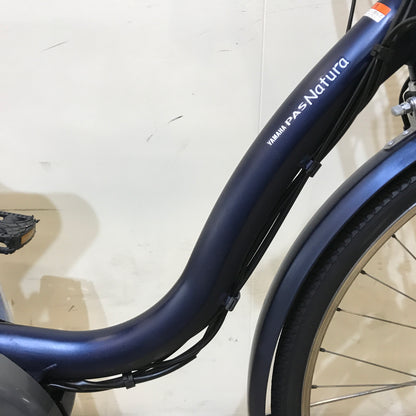 ヤマハ PAS ナチュラ L DX ネイビー 26インチ KQ038 【中古車】