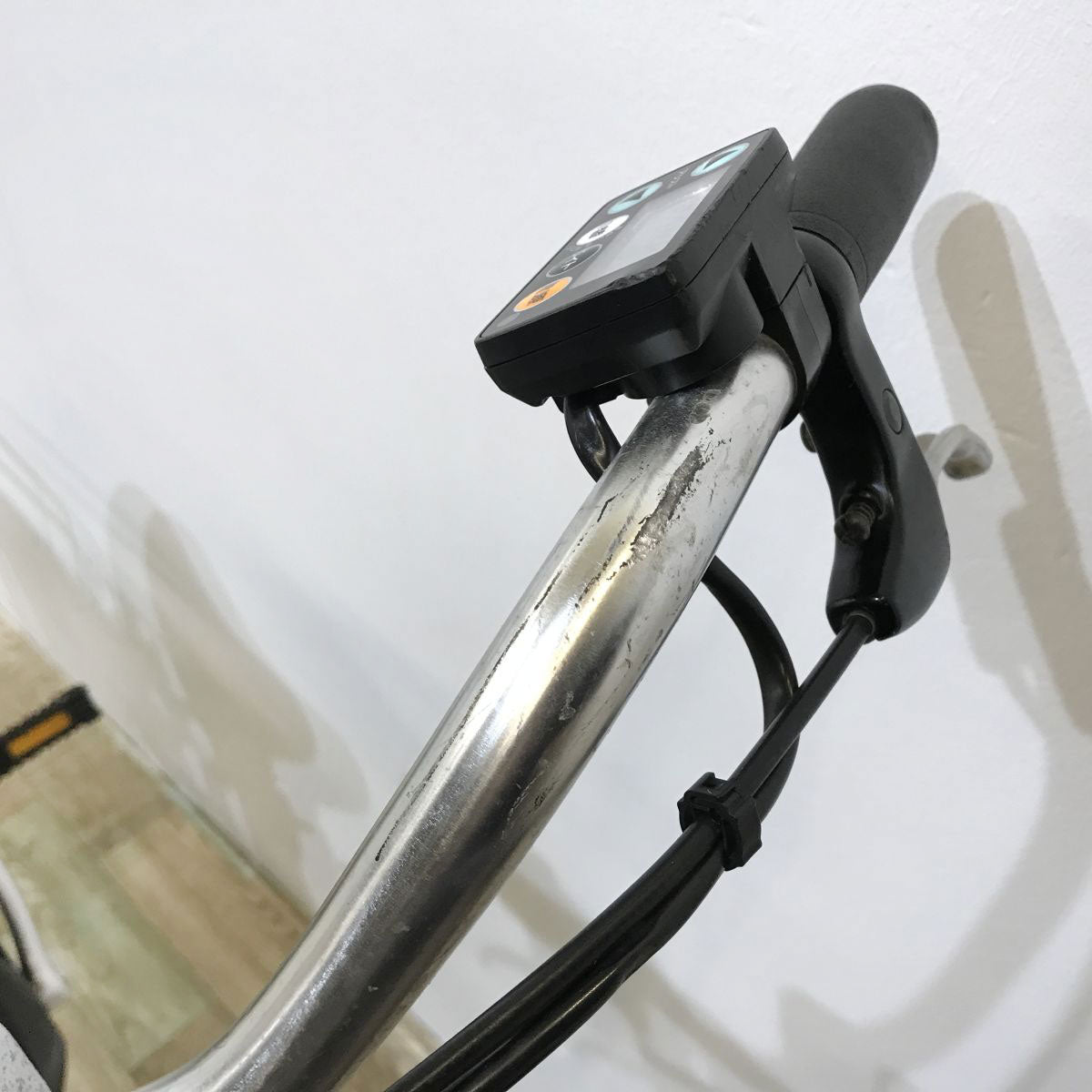 中古電動自転車 ヤマハ PAS チア シルバー 24インチ KJ004