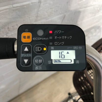 新品バッテリー パナソニック ビビ DX ブラウン 26インチ YA005 【中古車】