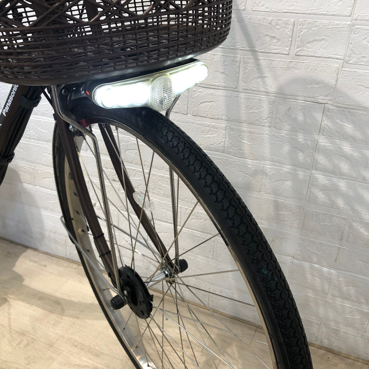 新品バッテリー パナソニック ビビ DX ブラウン 26インチ YA005 【中古車】