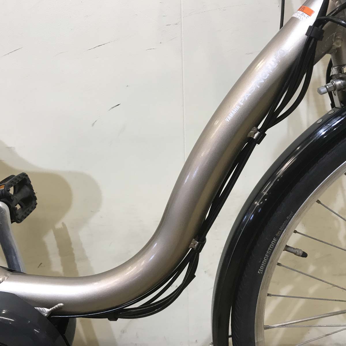 中古電動自転車 ヤマハ PAS ナチュラ M ゴールド 26インチ KE068