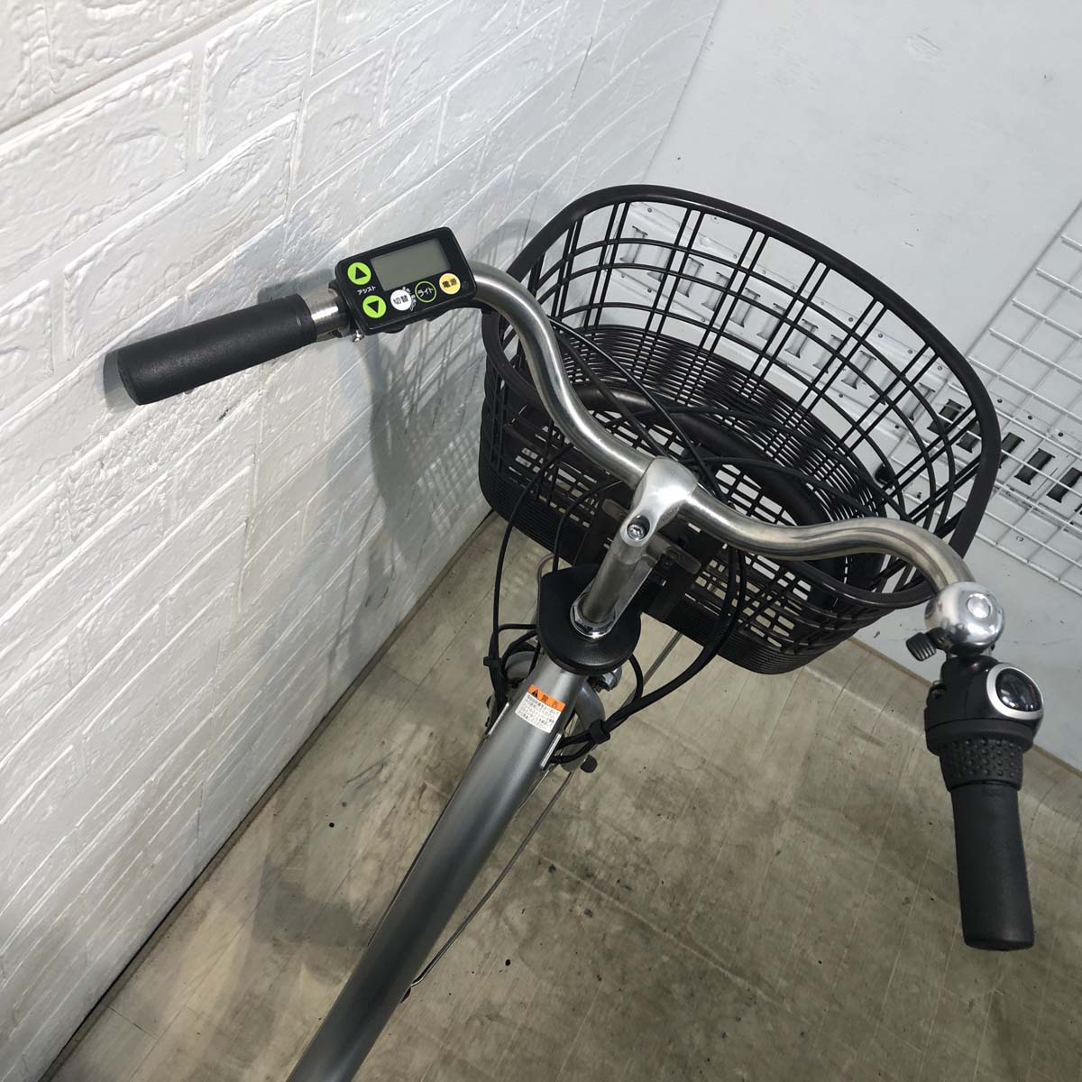 中古電動自転車 ヤマハ PAS With パス ウィズ シルバー 26インチ YF062 