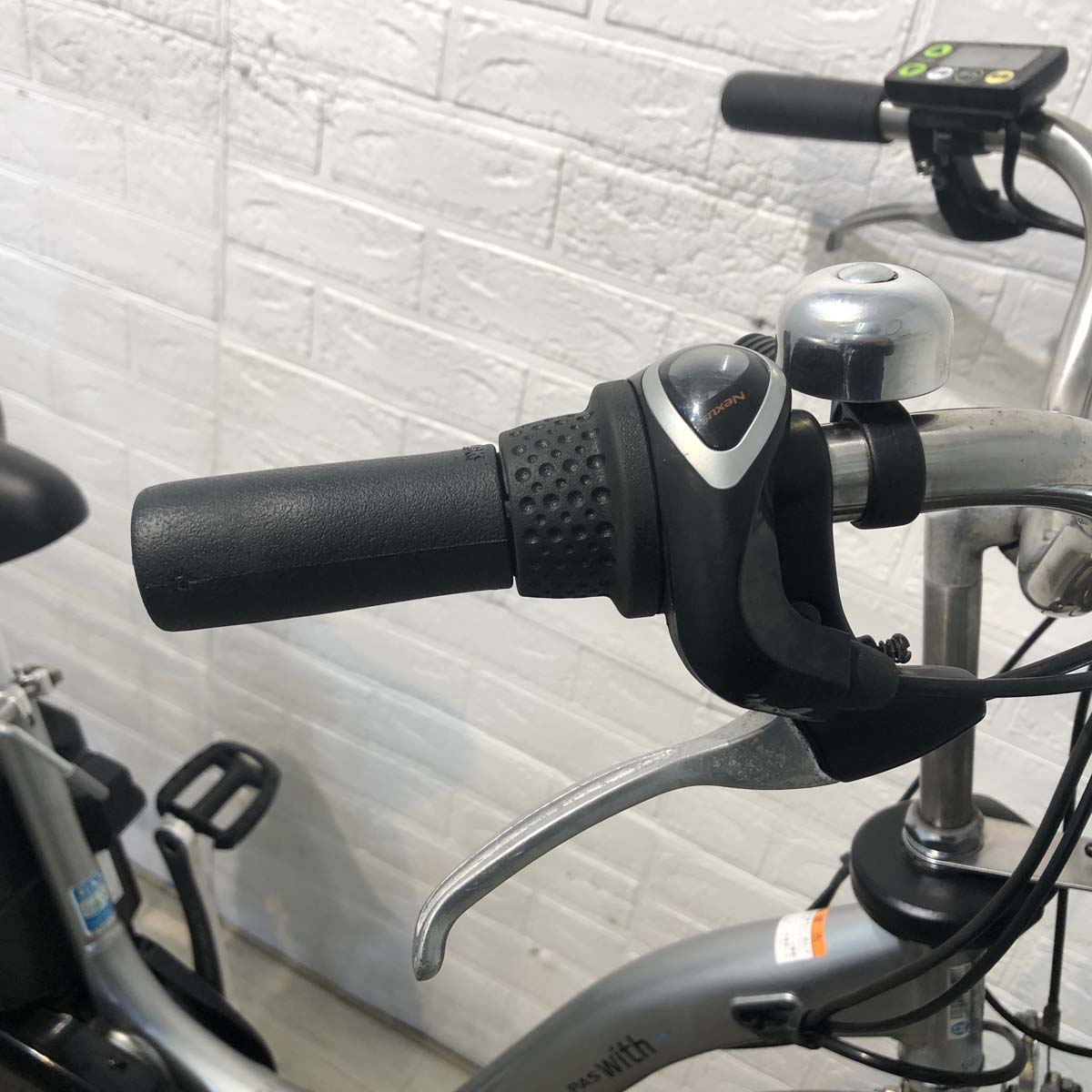 中古電動自転車 ヤマハ PAS With パス ウィズ シルバー 26インチ YF062 