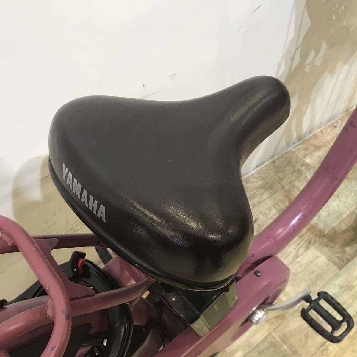 中古電動自転車 ヤマハ PAS With DX パス ウィズ DX ピンク 26インチ KE069