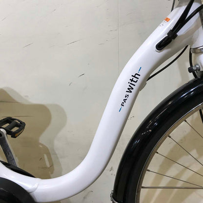 ヤマハ PAS With パス ウィズ ホワイト 26インチ KU126 【中古車】