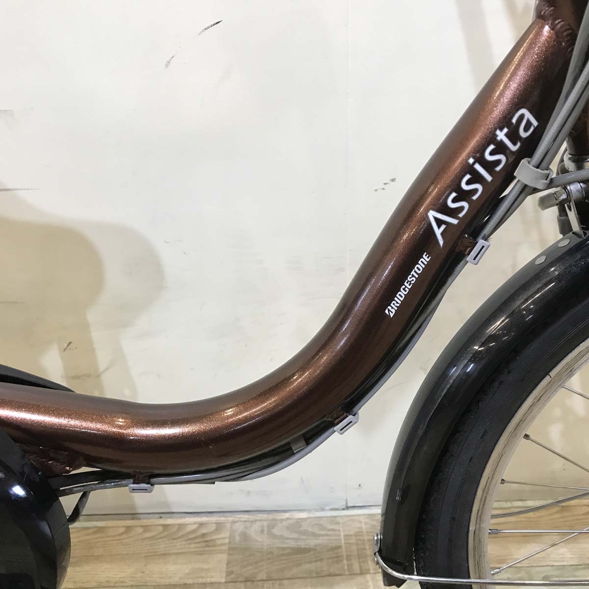 ブリヂストン アシスタ コンパクト ブラウン 20インチ KZ065 【中古車】