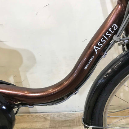 ブリヂストン アシスタ コンパクト ブラウン 20インチ KZ065 【中古車】