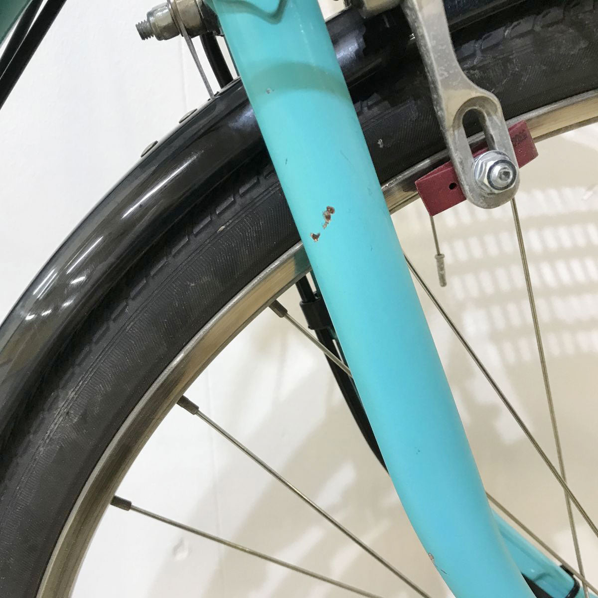 中古電動自転車 ヤマハ PAS ナチュラL ブルー 26インチ KJ007