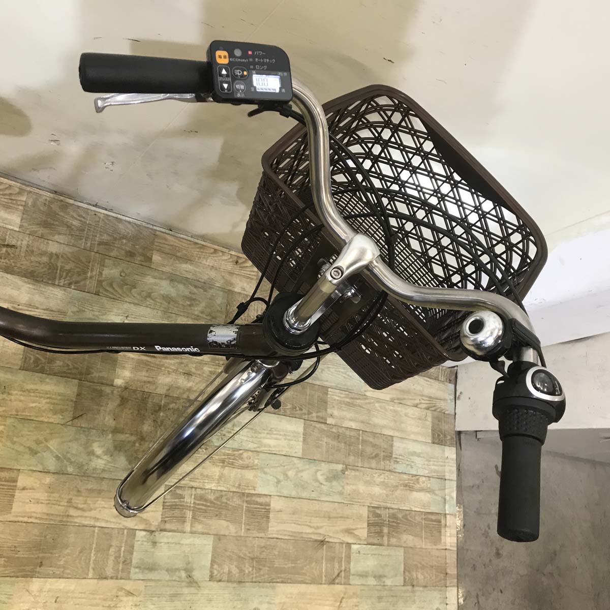 中古電動自転車 パナソニック ビビ DX ブラウン 26インチ KE070 