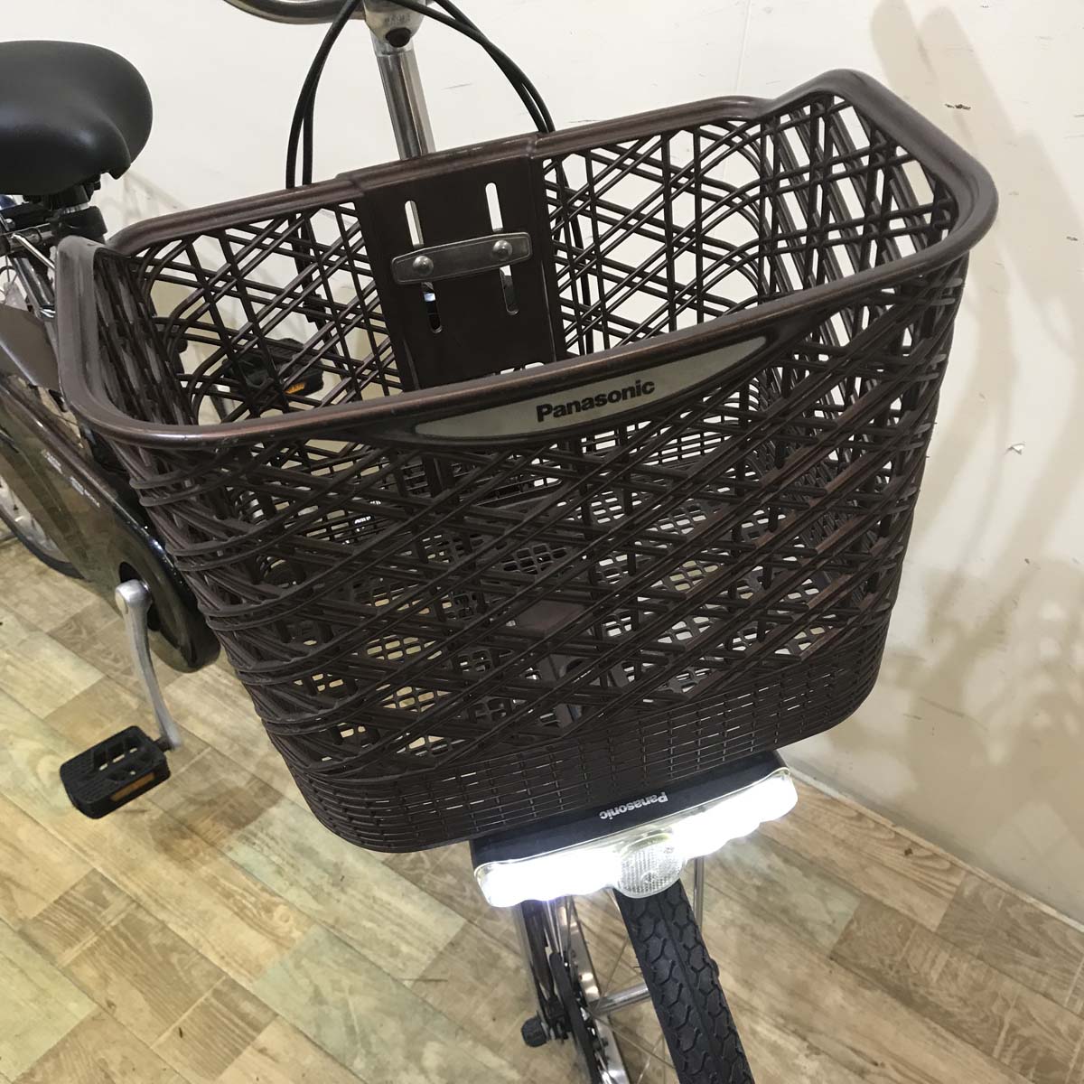 中古電動自転車 パナソニック ビビ DX ブラウン 26インチ KE070 