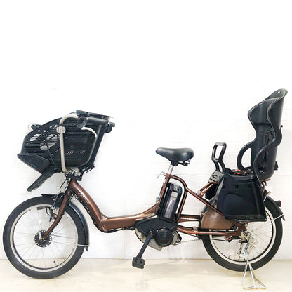 ブリヂストン アンジェリーノ プティット e ブラウン 20インチ YA008【中古車】