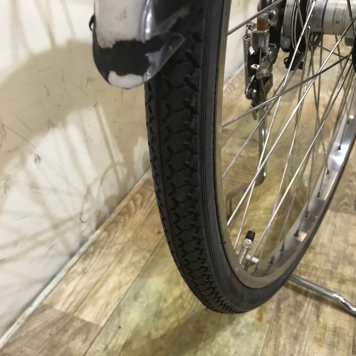 中古電動自転車 パナソニック ビビ DX ブラウン 26インチ KE070 